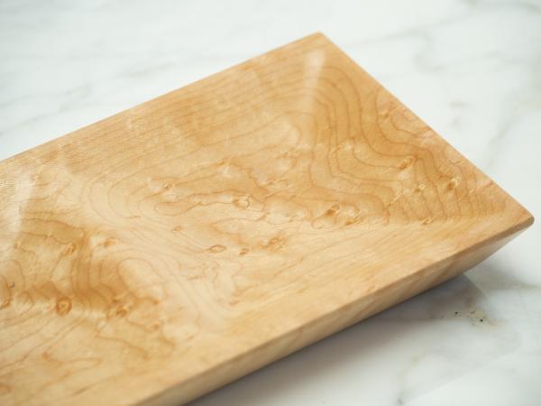 Birdseye Maple Jewelry Dish or Valet Tray picture