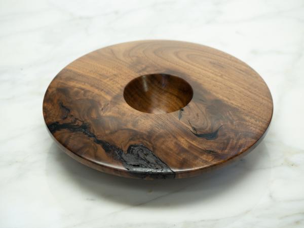 Walnut Bowl, Crystal/Sphere Holder picture