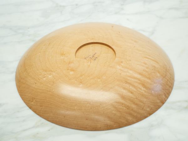 Curly Maple Wood Bowl picture