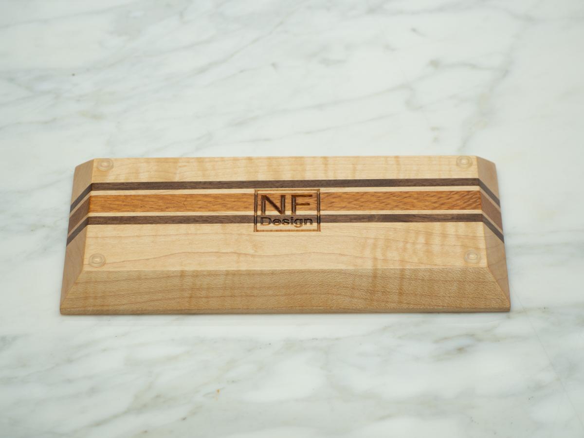 Maple/Walnut/Lacewood Jewelry Dish, Valet Tray picture