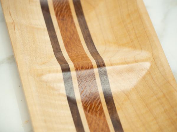 Maple/Walnut/Lacewood Jewelry Dish, Valet Tray picture