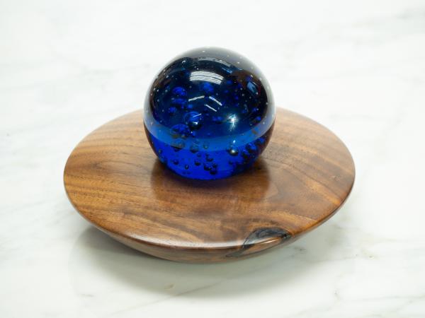 Walnut Bowl, Crystal/Sphere Holder picture