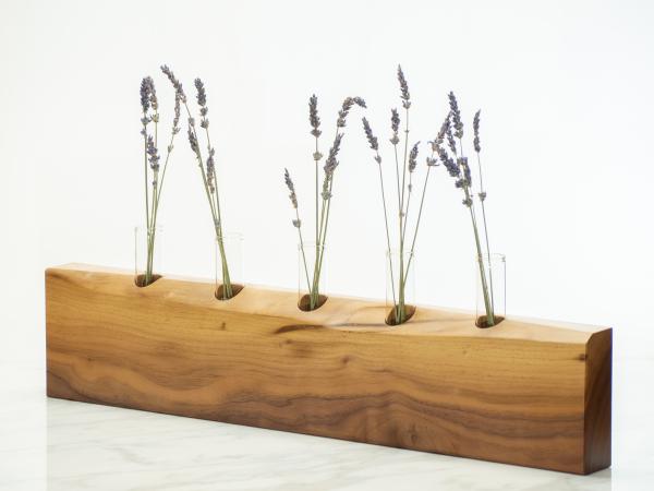 Walnut Bud Vase - Natural Edge picture