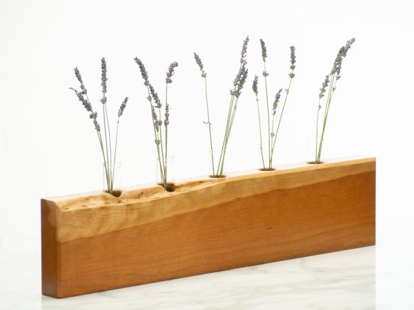 Cherry Bud Vase - Natural Edge picture