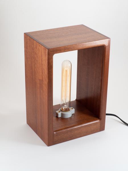 Edison Bulb Accent Lamp - Makore