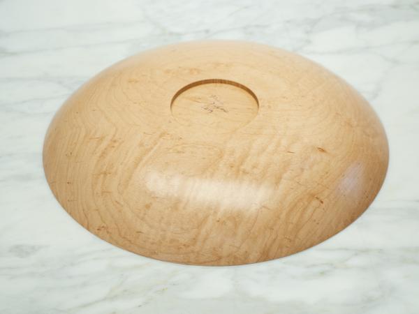 Curly Maple Wood Bowl picture