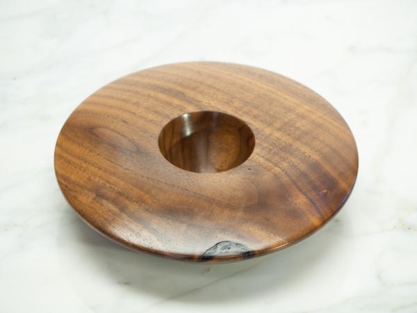 Walnut Bowl, Crystal/Sphere Holder picture