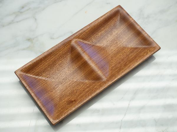 Sapele Jewelry Dish or Valet Tray picture