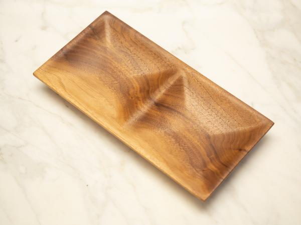 Walnut Jewelry Dish or Valet Tray picture