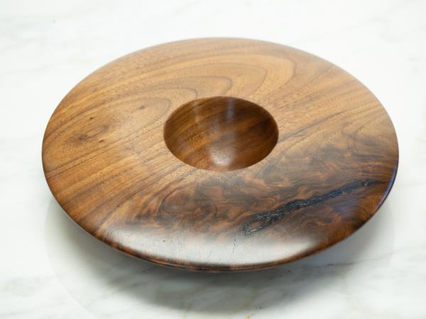 Walnut Bowl, Crystal/Sphere Holder picture