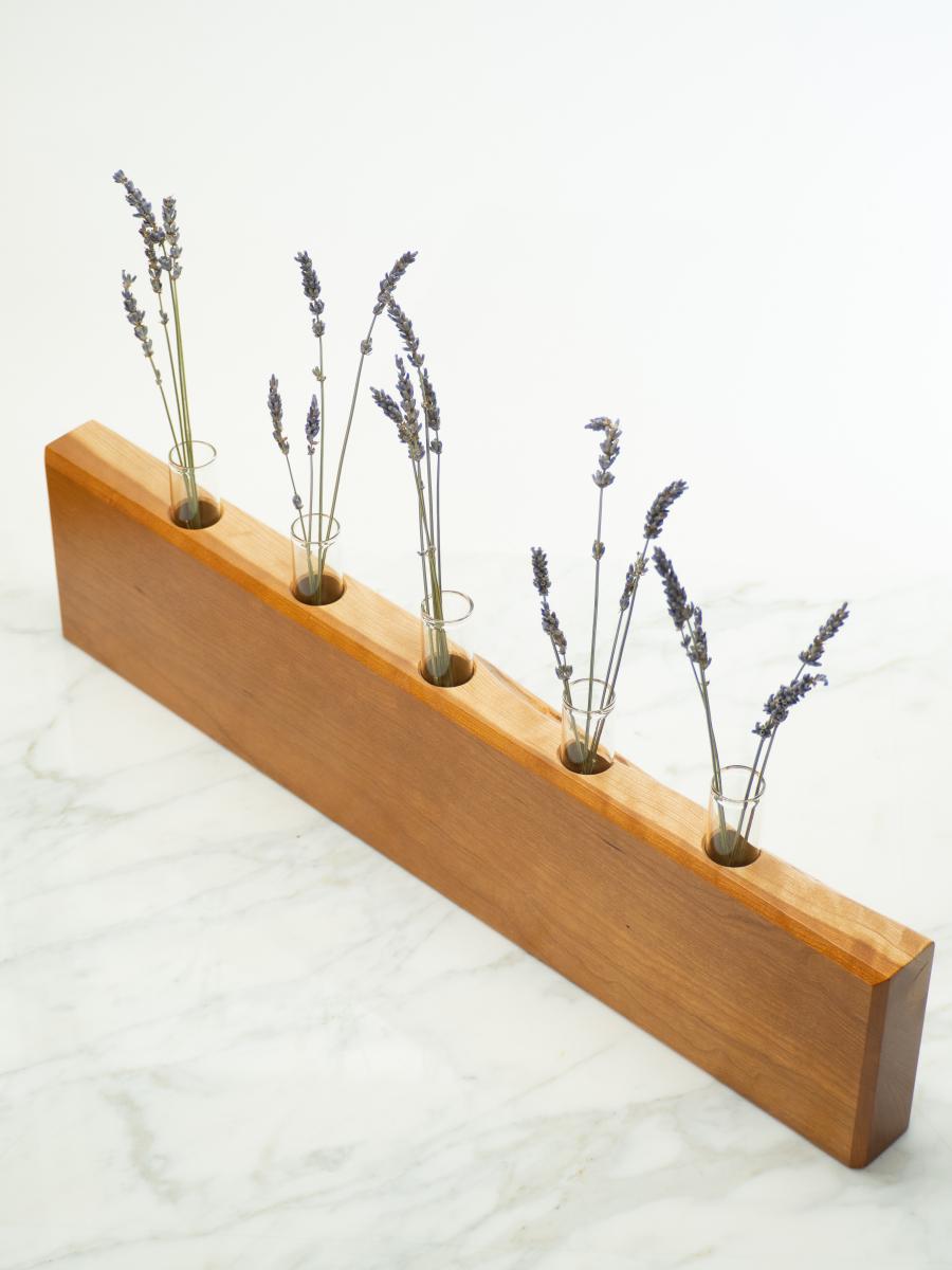 Cherry Bud Vase - Natural Edge picture