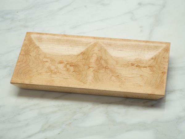 Birdseye Maple Jewelry Dish or Valet Tray picture