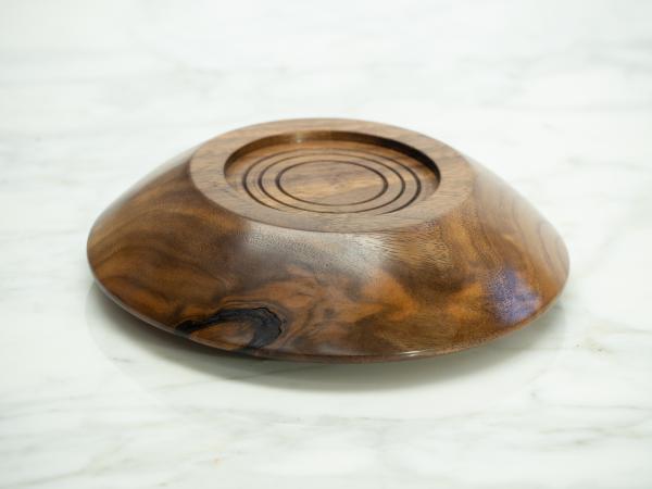 Walnut Bowl, Crystal/Sphere Holder picture