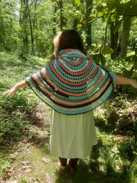 Walking Path shawl picture