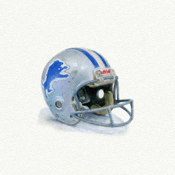 Detroit Lions Helmet