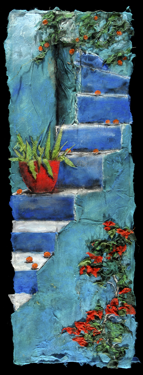 Greek Steps - giclee print picture