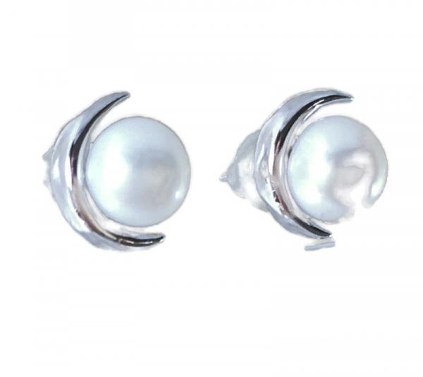 PEARL STUD EARRINGS