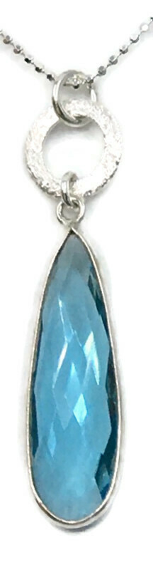 BLUE TOPAZ PENDANT picture