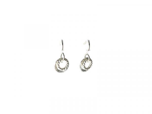 SMALLDOUBLE CIRCLE EARRINGS