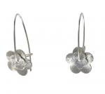 FLOWER DISC EARRINGS