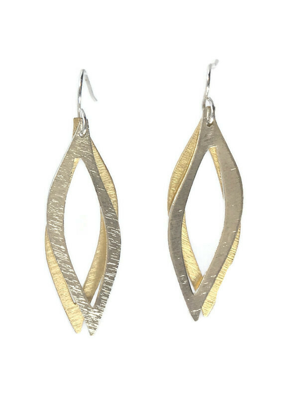 DOUBLE LEAF EARRINGS