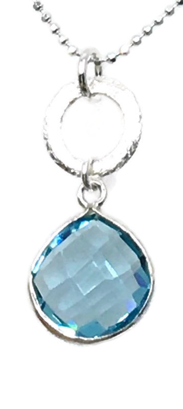 BLUE TOPAZ PENDANT picture