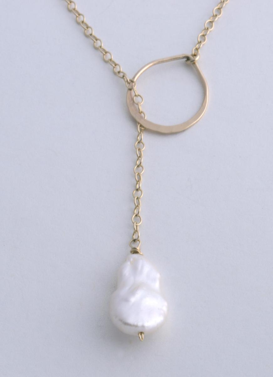 Pearl Lariat Necklace picture