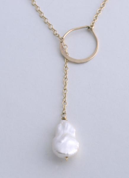 Pearl Lariat Necklace picture