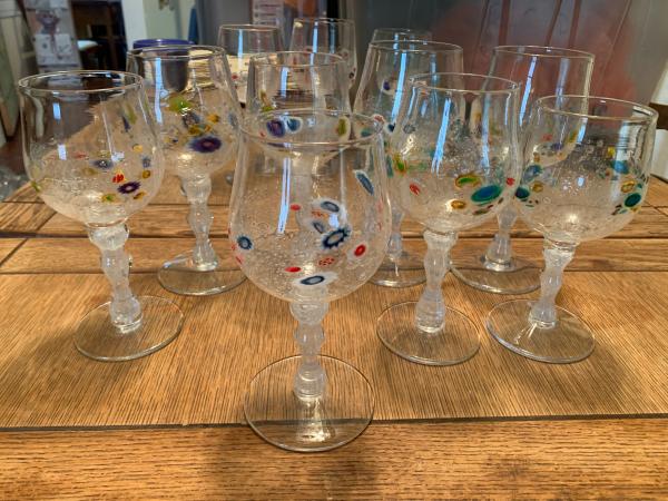 Bubble Murrine Goblets