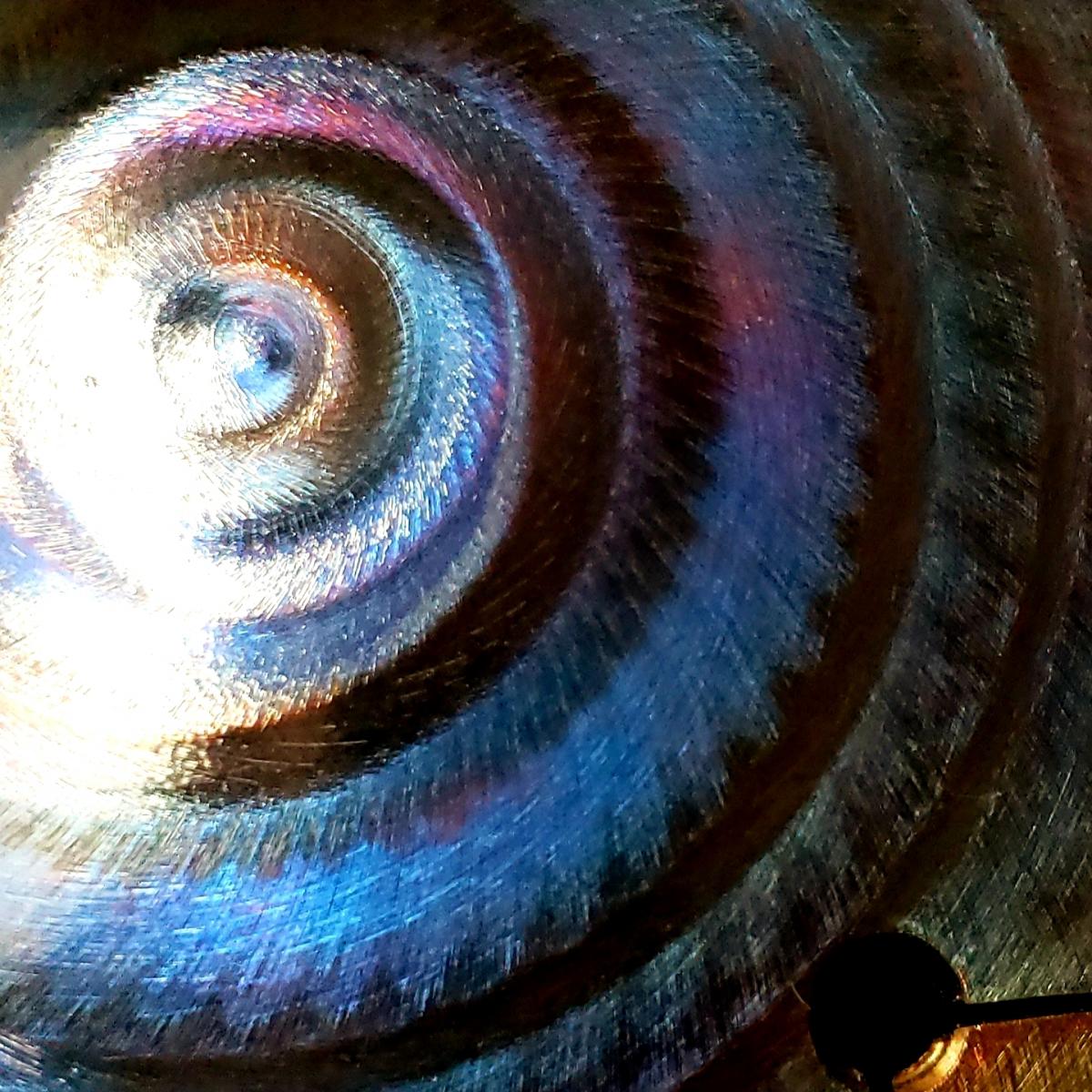 Steel Tongue Drum w/ "More Fire" Finish picture