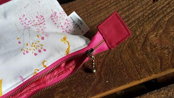 Upcycled Carry-All Pouch | Rapunzel in Pink picture