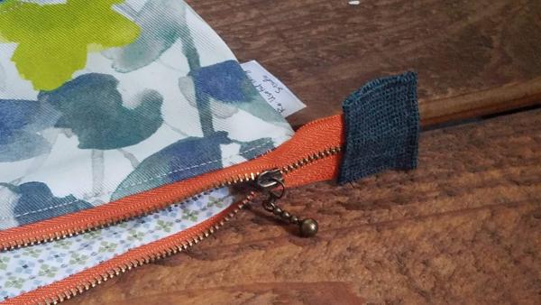 Upcycled Carry-All Pouch | Wistful Watercolors & Wool picture