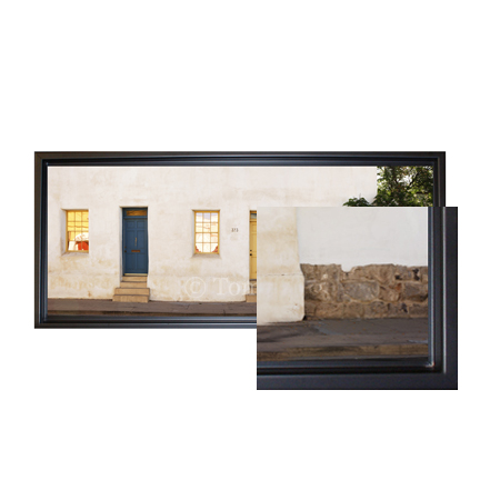 "Choices" - Tucson, Arizona ~ framed canvas panoramic picture