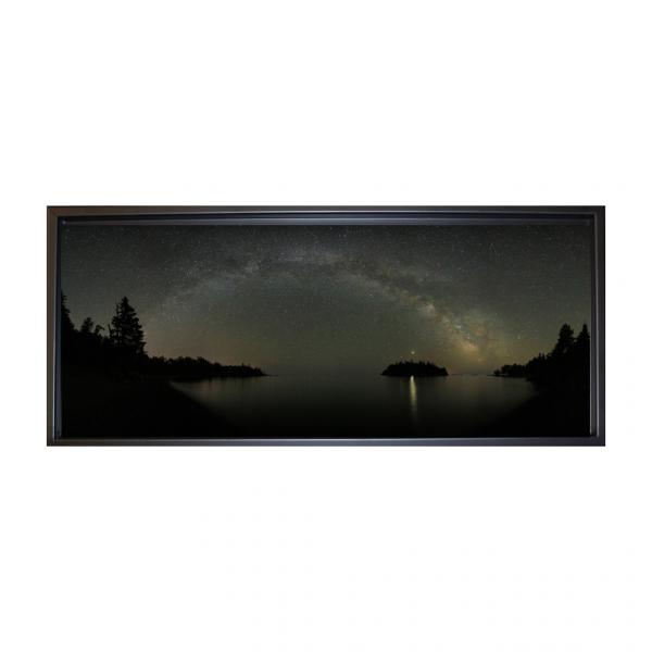 Infinity and Beyond - panoramic framed Canvas picture