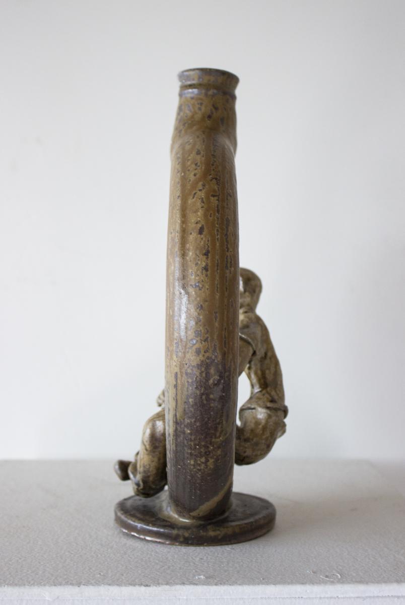 Ring Jug with Seated Figure picture