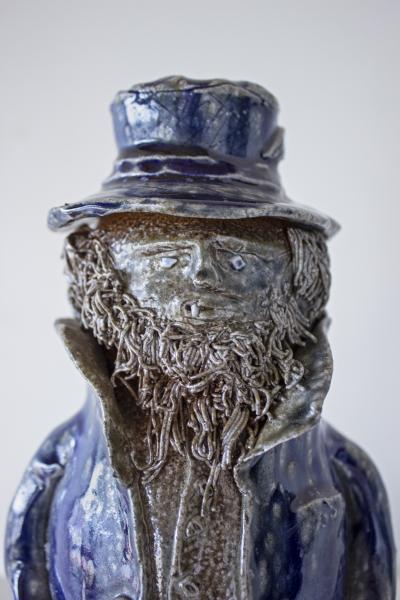 Blue & Gray Figural Man picture