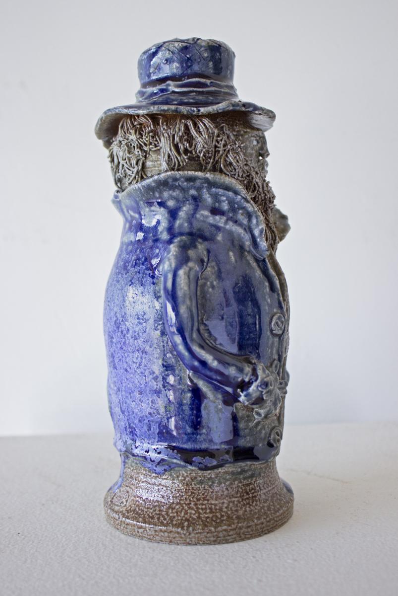 Blue & Gray Figural Man picture