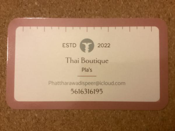 Pla’s Thai Boutique