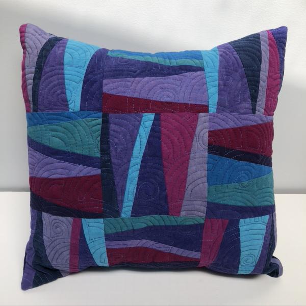 Blue/Purple Pillow picture