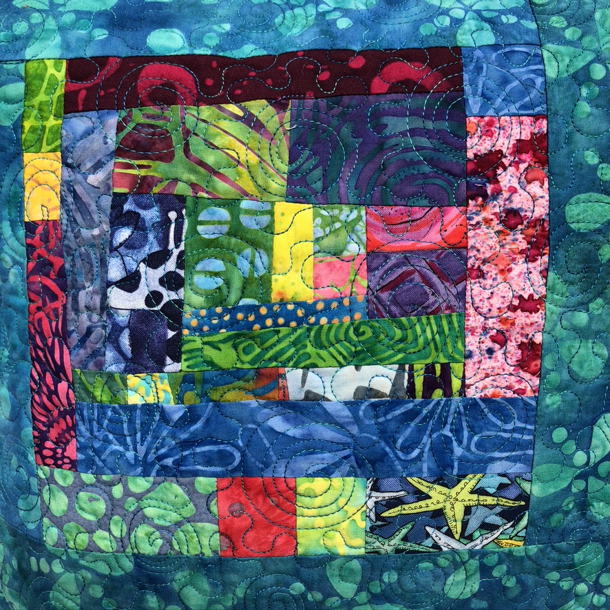 Blue Improv Pillow picture