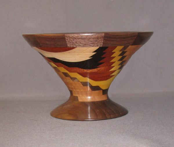 Hardwood bowl #115-4 picture