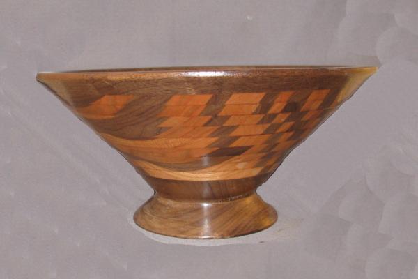 Hardwood bowl #105-4 picture
