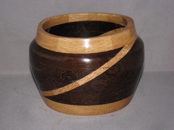 Hardwood bowl # 197-3 picture