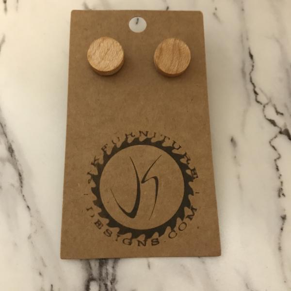 Birdseye Maple Earrings picture