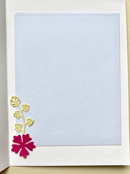 Anniversary Card with Lotus Flower Charm picture