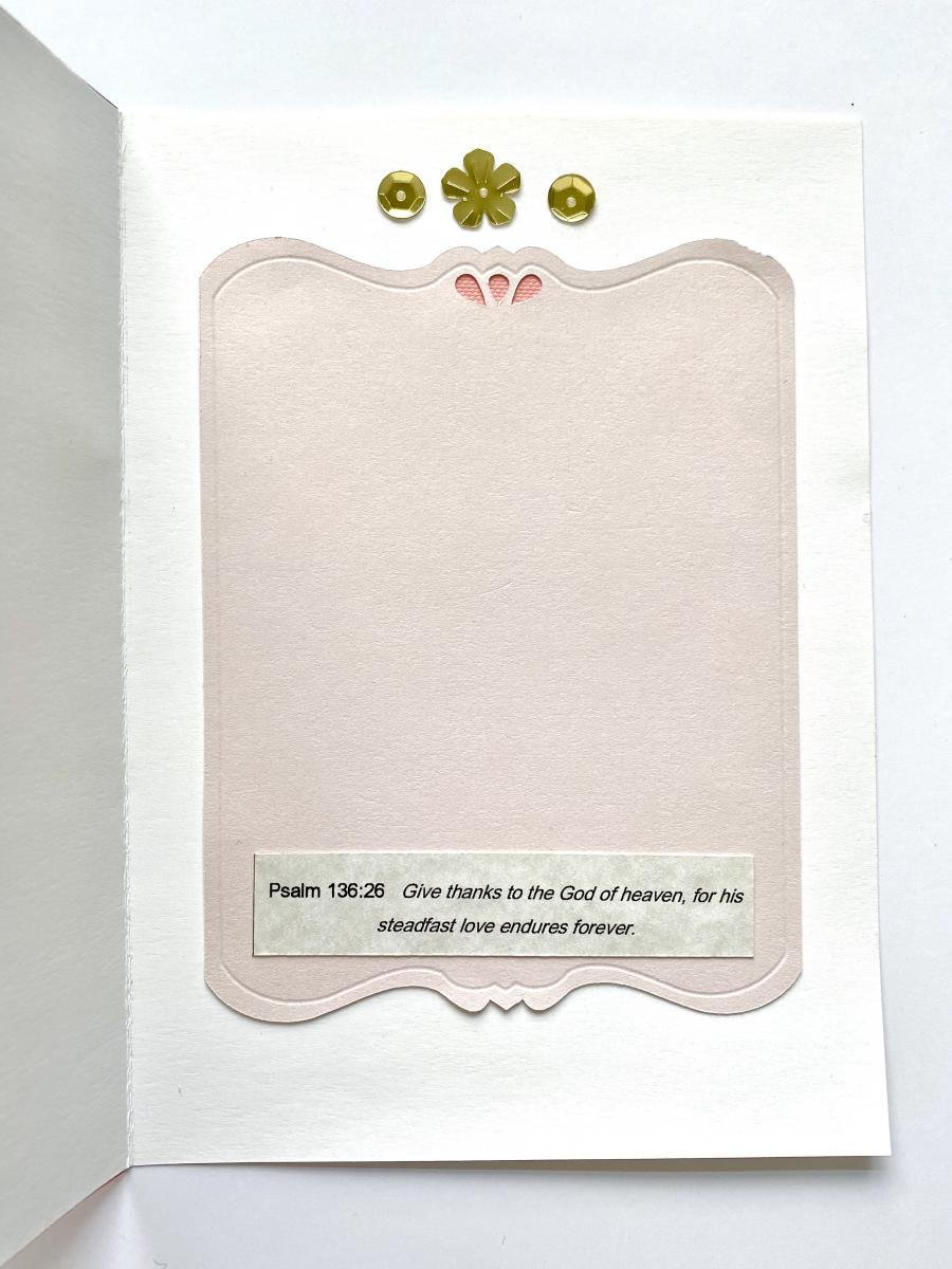 Birthday Card with Cat Charm & Bead picture