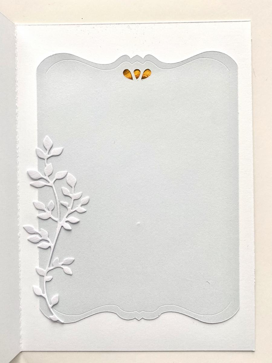 Christmas Card  with Clear Bottle Sticker picture