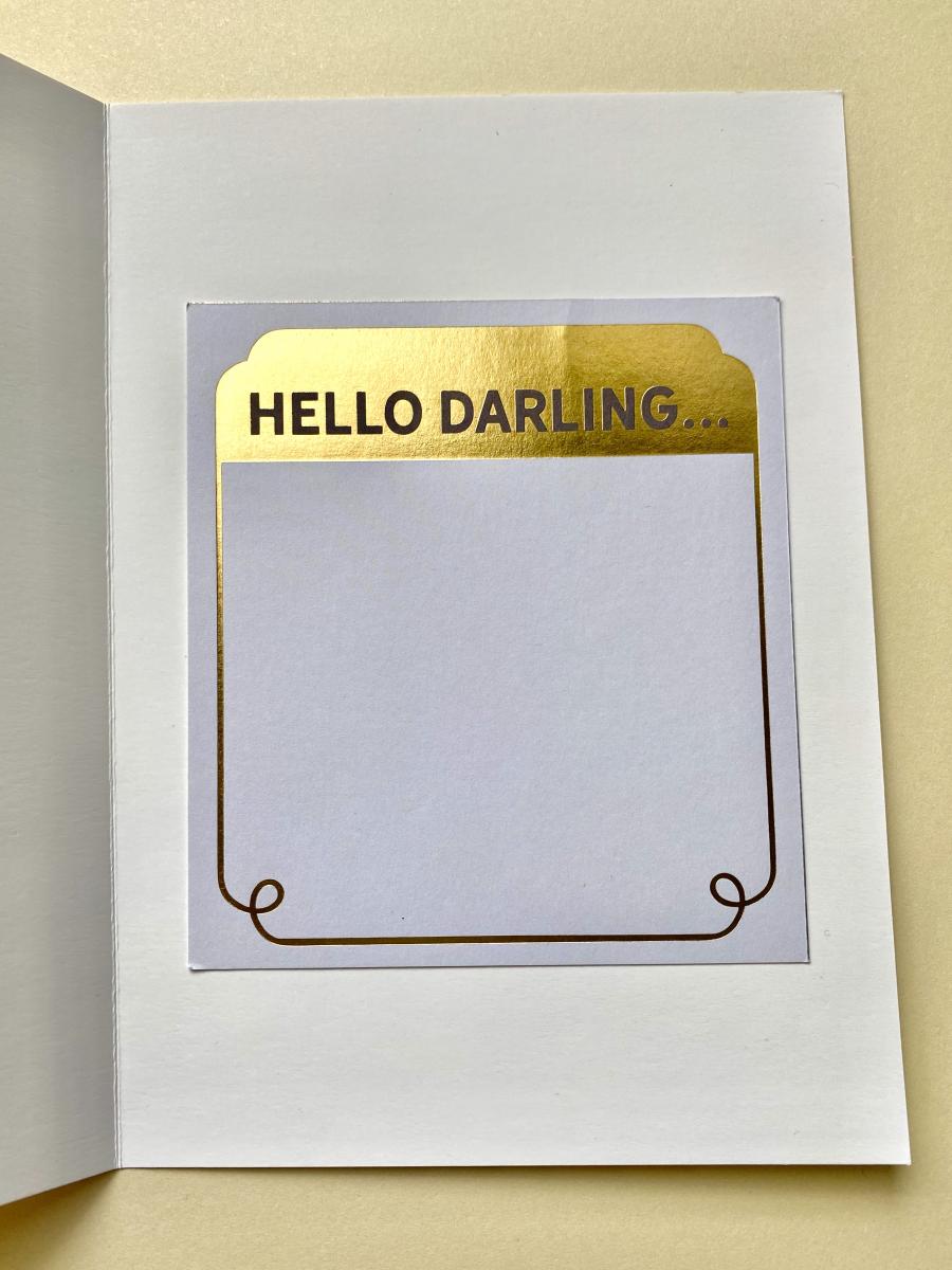 Happy Anniversary Card with Gold Plated Arrow Charm picture