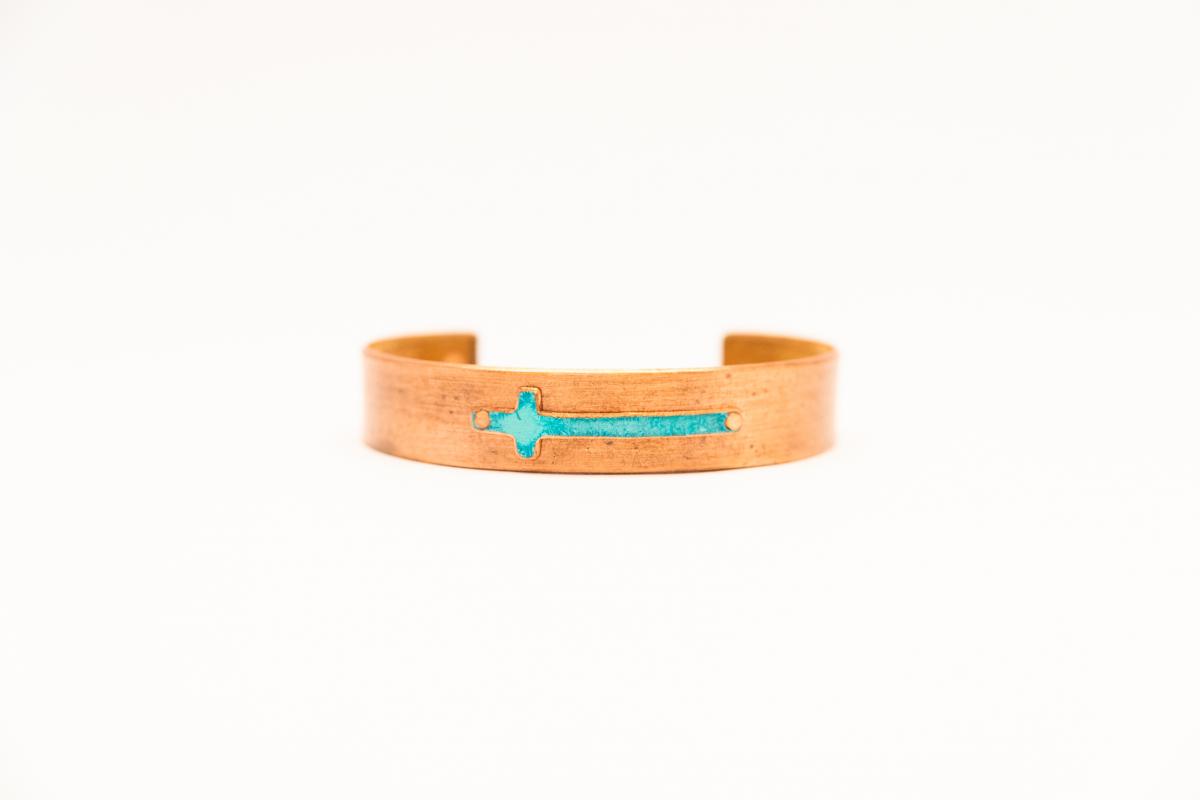 1/2" Cross Bracelet picture