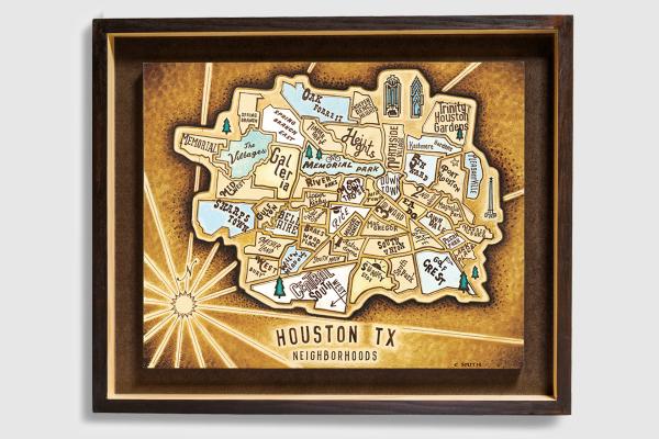 Houston Neighborhoods Map Original picture